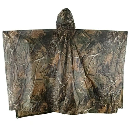 Military Camouflage Rain Poncho 003 image 3