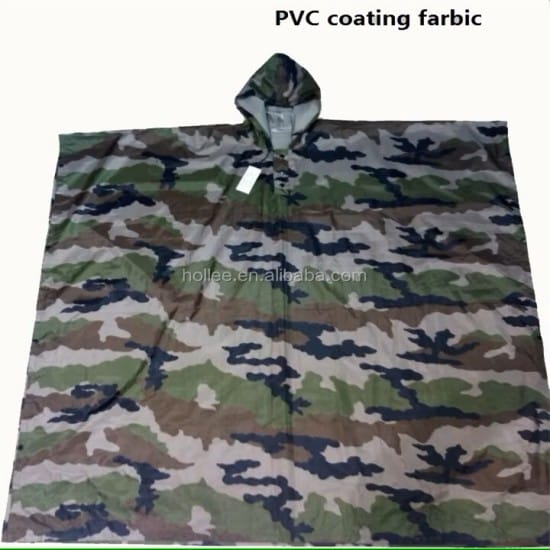 Military Camouflage Rain Poncho 003 image 2