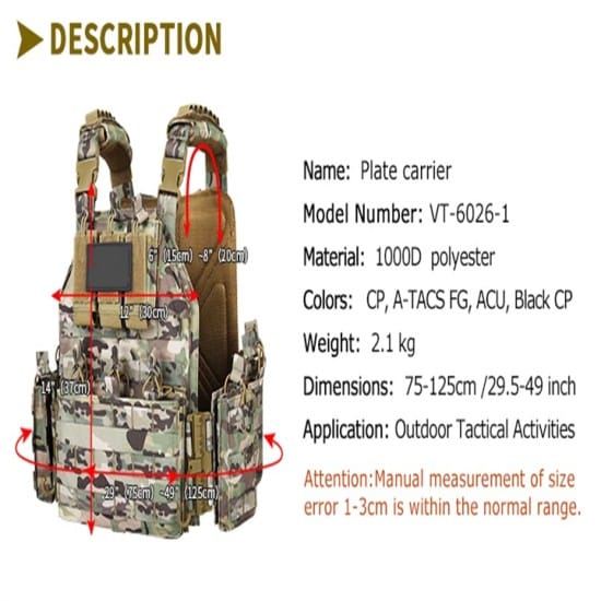 Tactical Vest 002 image 6