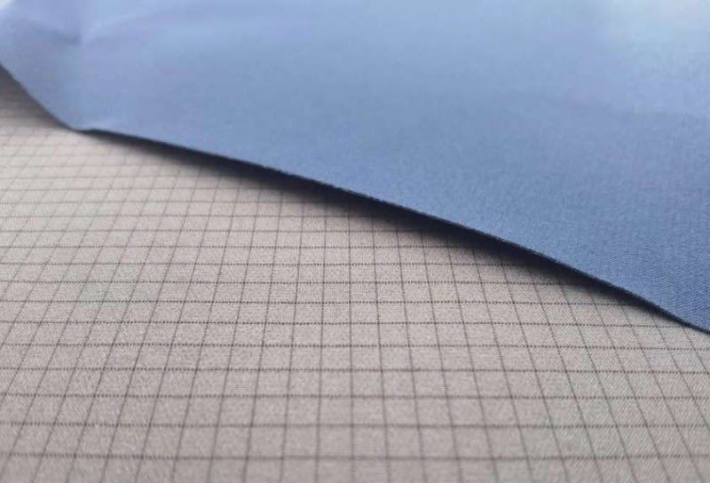 75D 90% Poly 10%Spandex TPU Tricot Fabric for Outdoor Jacket FB020 image 3
