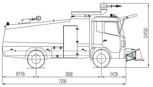 Armored Vehicle 02 Police Riot Control Water Cannon Vehicle image 2