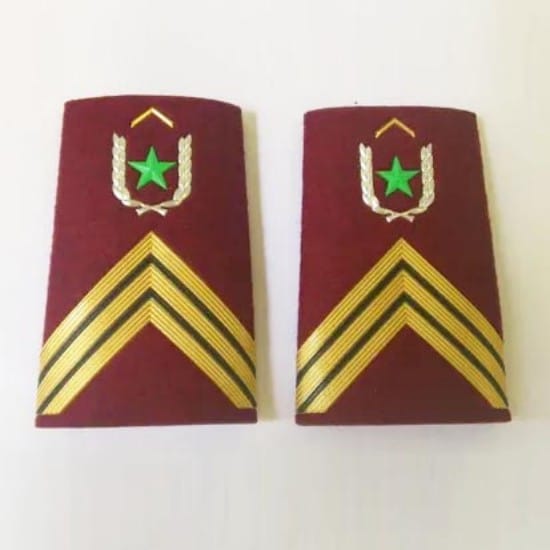 Military Shoulder Rank Emblem BG003 image 5