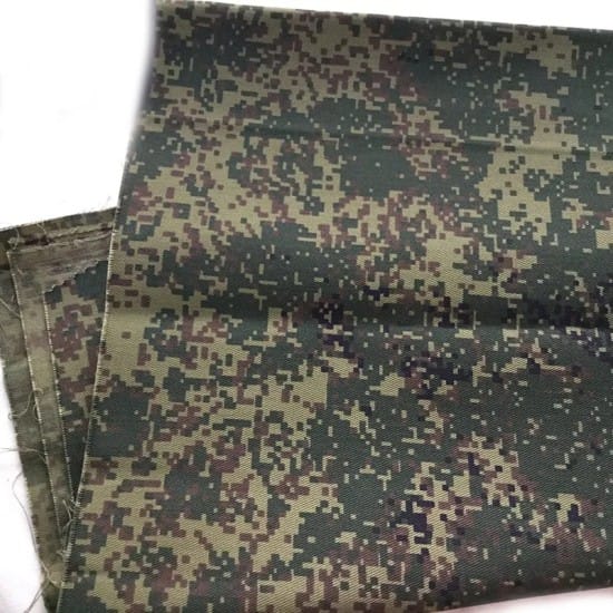 CVC polyester-cotton blended printed camouflage fabric M004 image 5