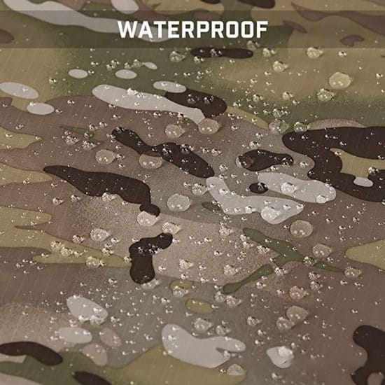Military Camouflage Rain Poncho 001 image 2
