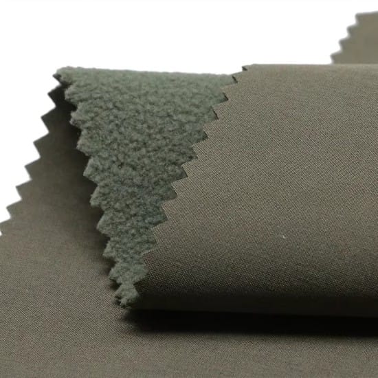 Four-directional elastic fabric, spandex waterproof polyester thermal insulation fabric FB015 image 3