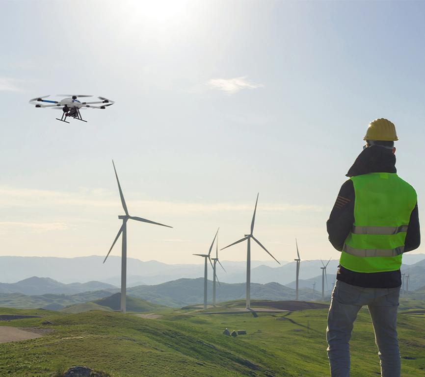 HC-332H Hybrid Power Multi-Rotor UAV | 210-Min Endurance & 5kg Payload Drone image 4